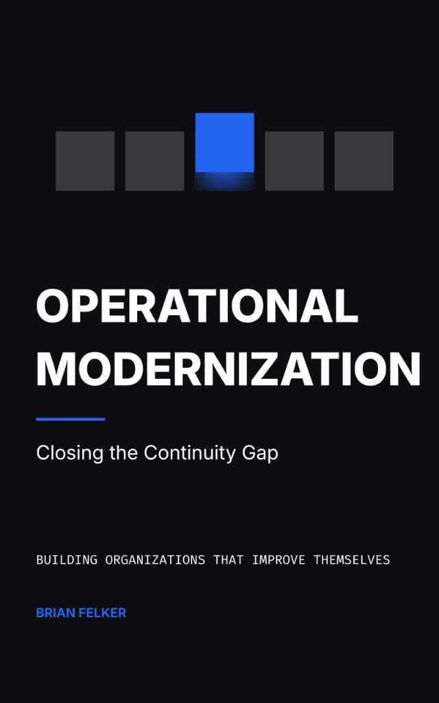Operational Modernization Book Cover