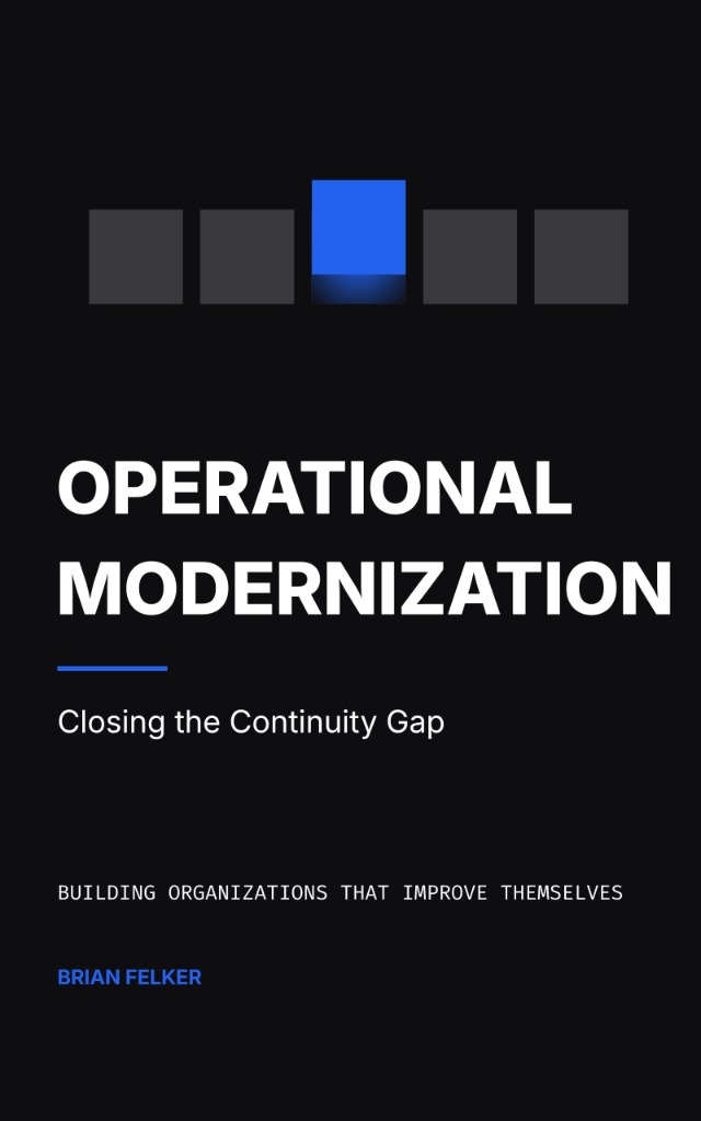 Operational Modernization Book Cover